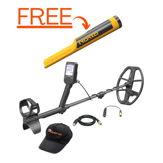 Nokta The Legend Metal Detector With Free Accupoint Pinpointer