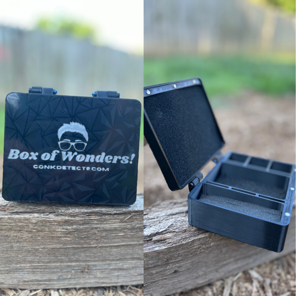 Box of Wonders™ – Generation One Metal Detecting Finds Box (USA Made)